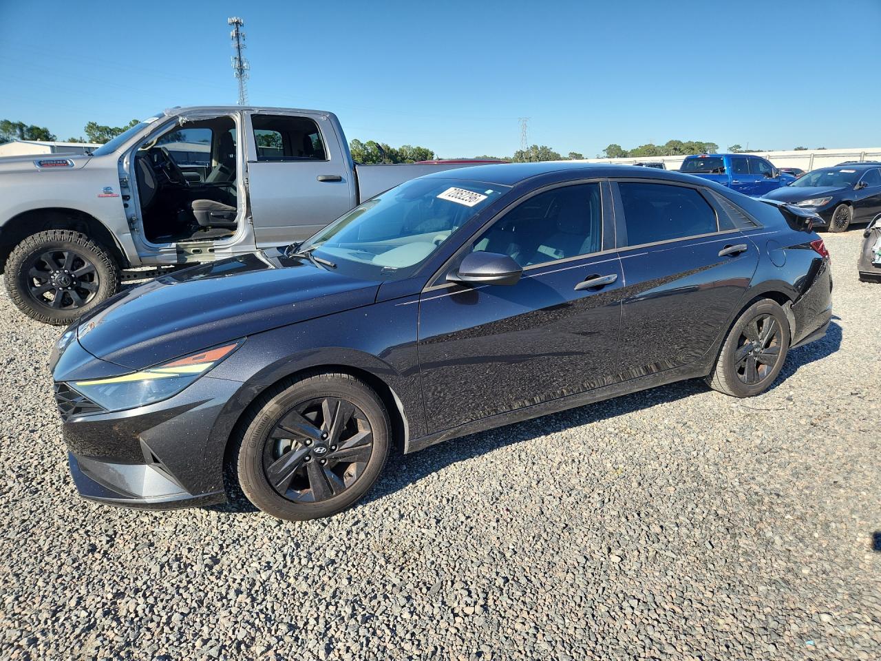 2021 HYUNDAI ELANTRA SEL | 5NPLM4AG9MH025671 | UPCARS