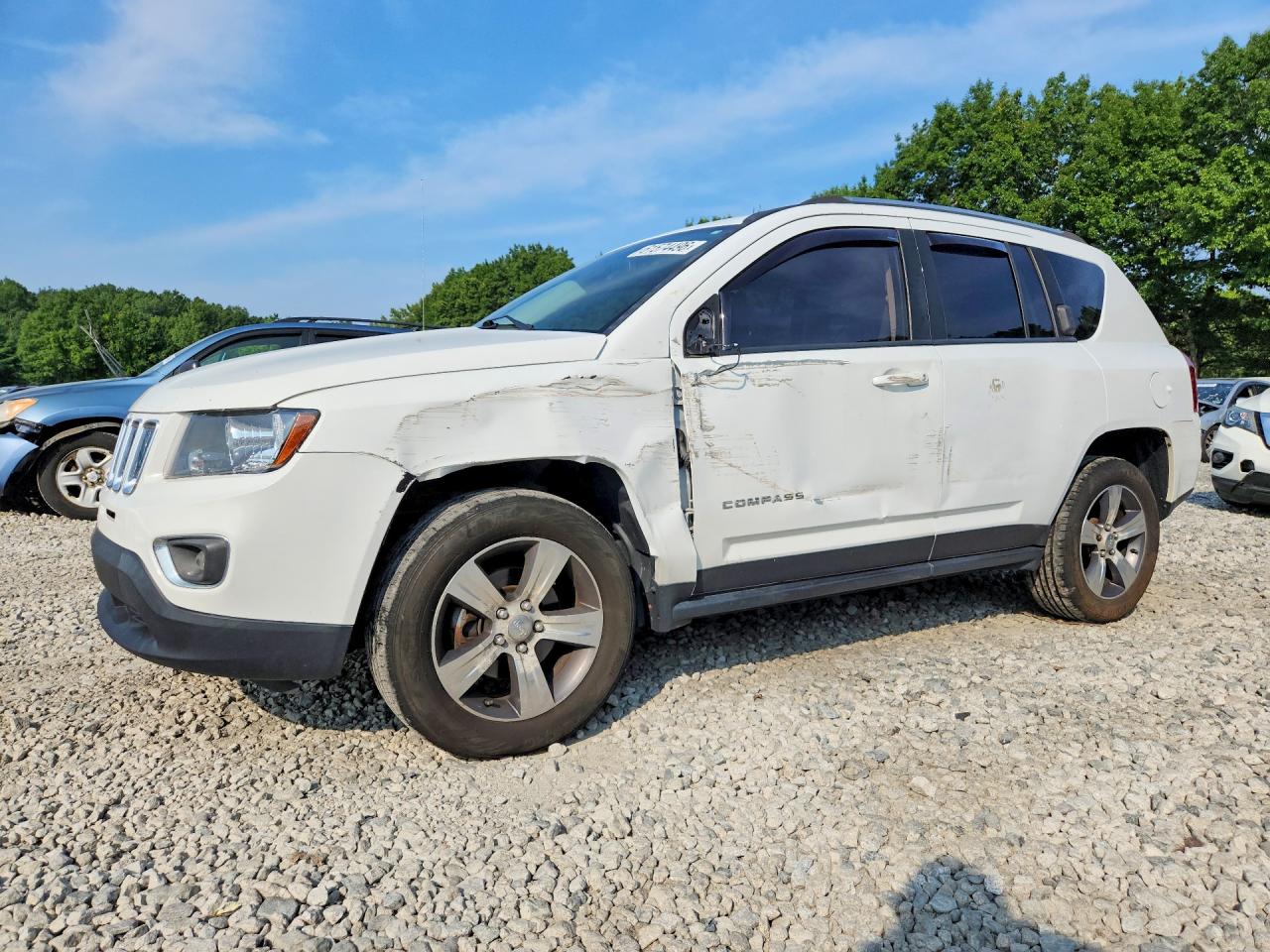2017 JEEP COMPASS LATITUDE | 1C4NJDEB9HD139309 | UPCARS