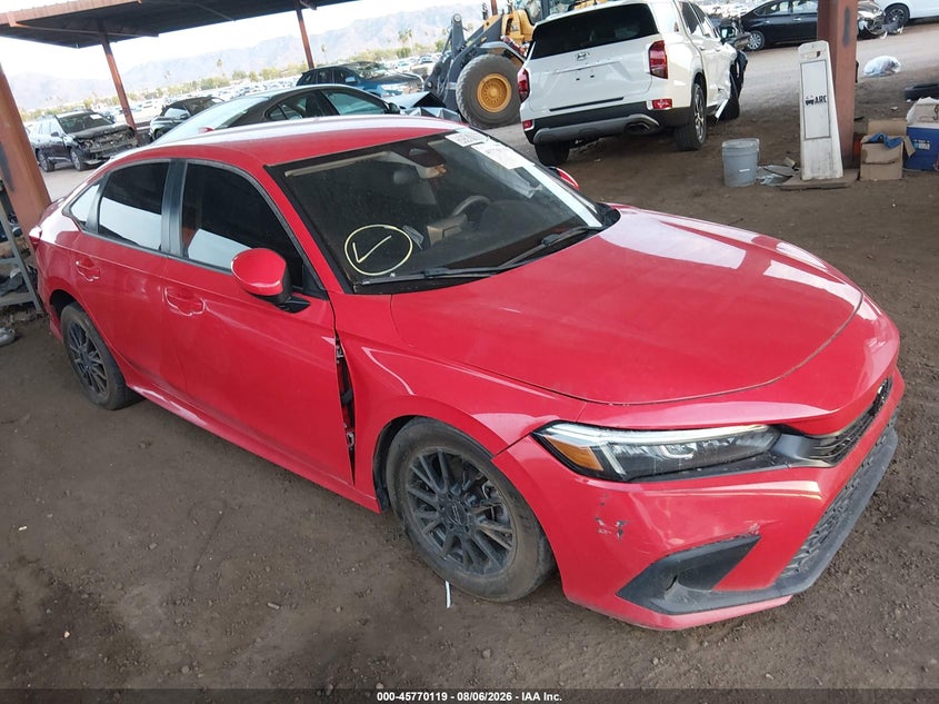 2022 HONDA CIVIC LX | 2HGFE2F2XNH548012 | UPCARS