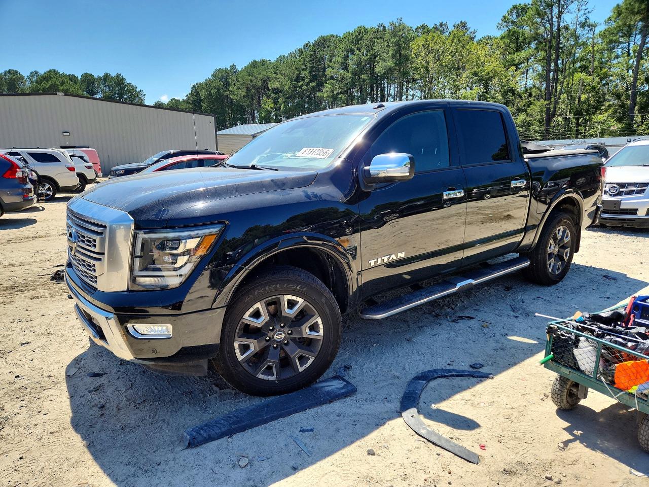 2021 NISSAN TITAN PLATINUM RESERVE | 1N6AA1EDXMN501759 | UPCARS