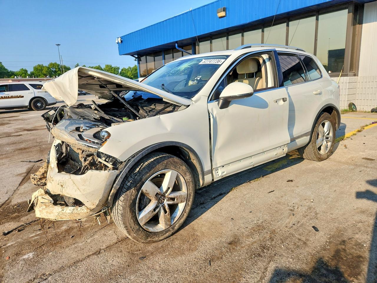 2012 VOLKSWAGEN TOUAREG V6 | WVGFF9BP8CD005379 | UPCARS