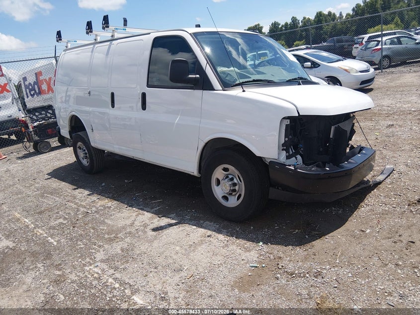 2023 CHEVROLET EXPRESS CARGO RWD 2500 REGULAR WHEELBASE WT | 1GCWGAFP3P1242639 | UPCARS
