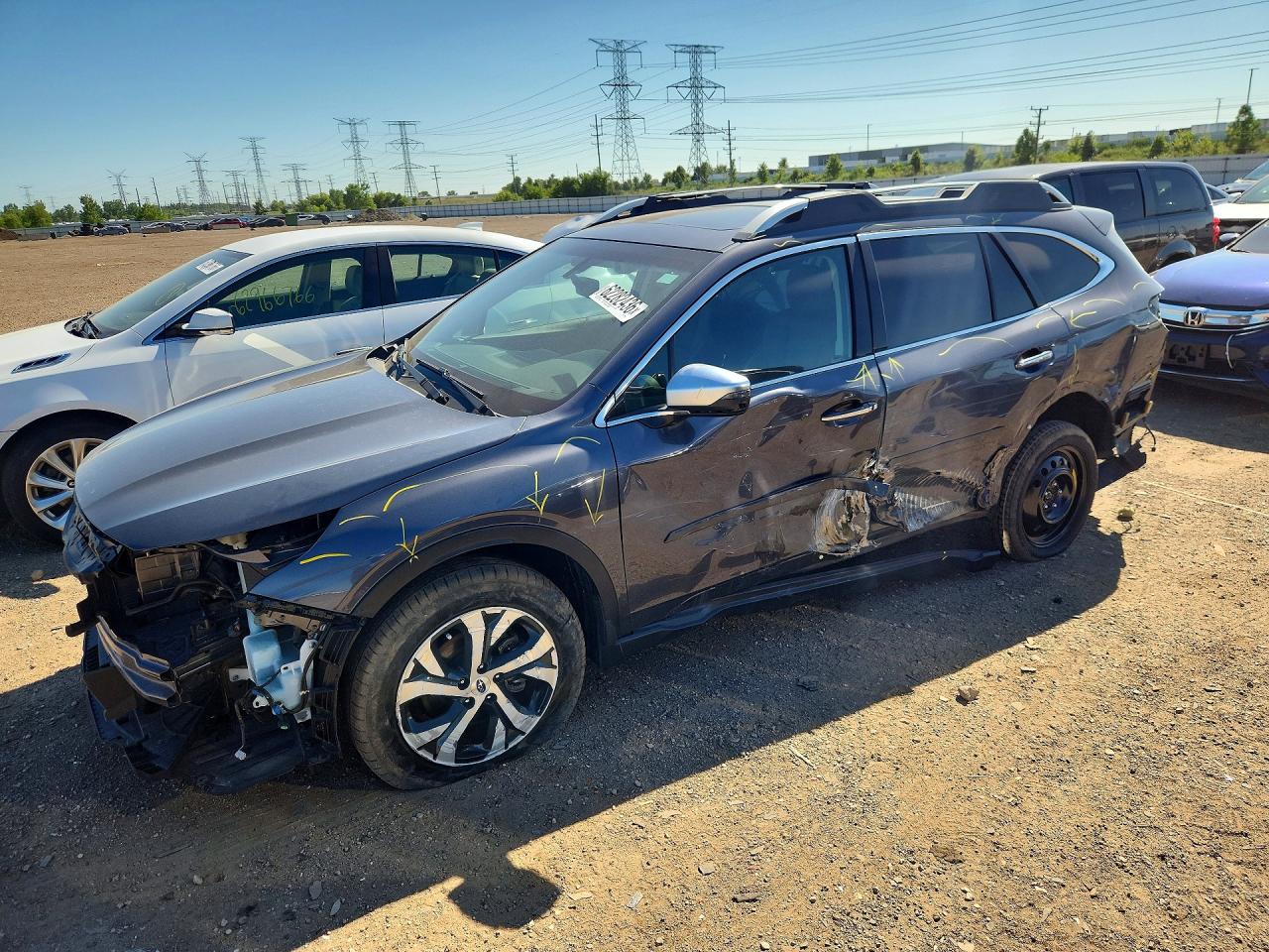 2021 SUBARU OUTBACK TOURING | 4S4BTGPD1M3228302 | UPCARS