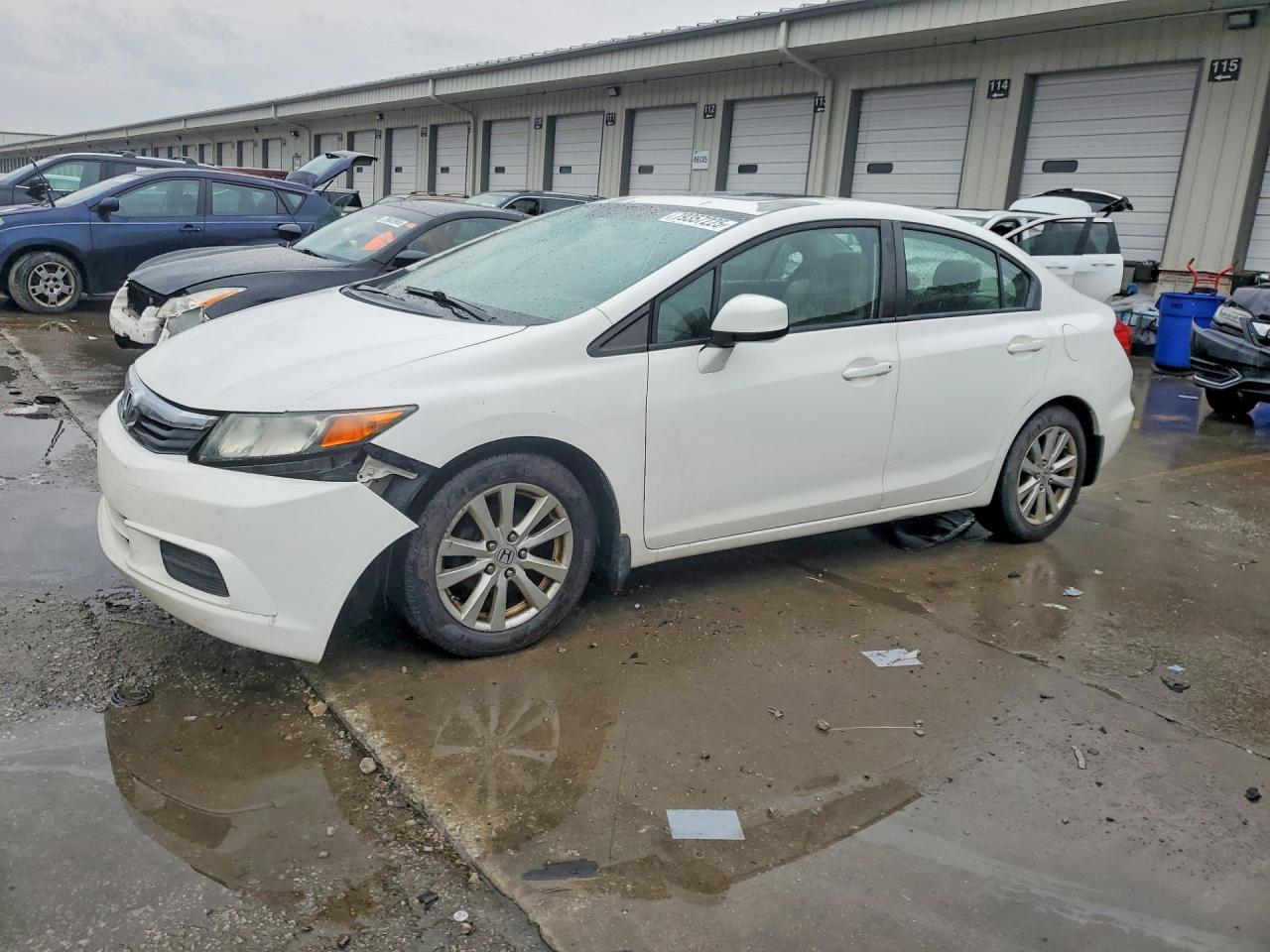 2012 HONDA CIVIC EX | 19XFB2F8XCE016442 | UPCARS