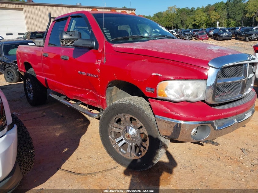 2004 DODGE RAM 2500 SLT/LARAMIE | 3D7KU28D54G153982 | UPCARS