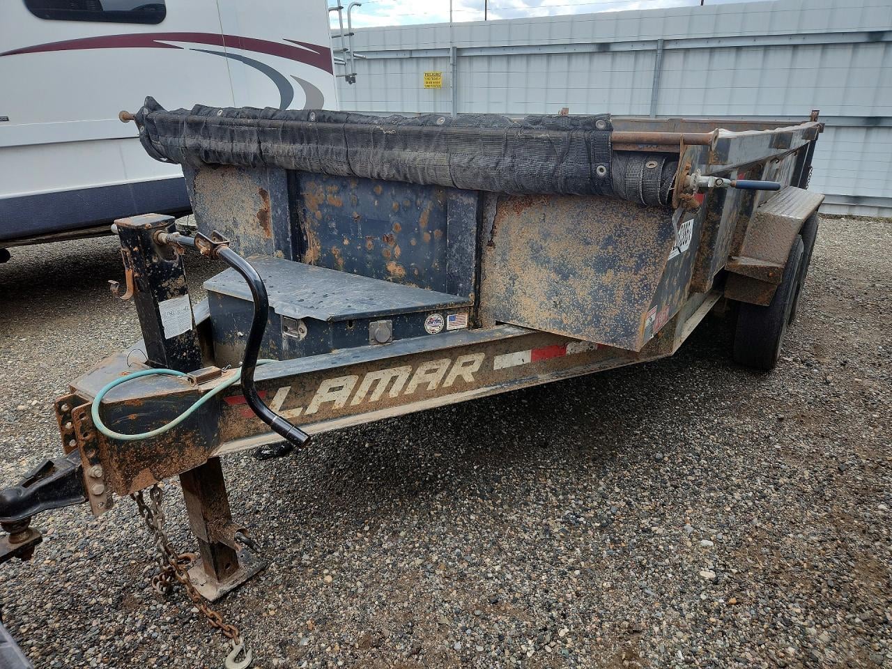 2019 LAMAR DL831427 DUMP TRAILER | 5RVDL1422KP079097 | UPCARS