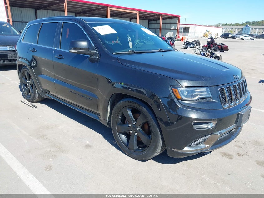 2016 JEEP GRAND CHEROKEE HIGH ALTITUDE | 1C4RJFCG0GC388579 | UPCARS