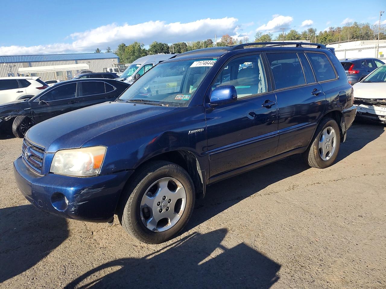 2004 TOYOTA HIGHLANDER LIMITED | JTEEP21A740011647 | UPCARS
