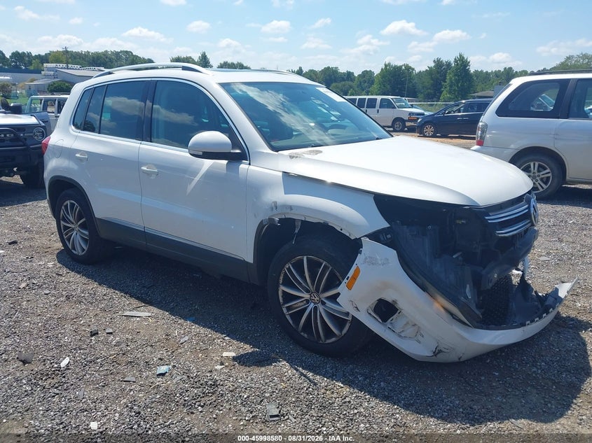 2013 VOLKSWAGEN TIGUAN SE | WVGAV7AX9DW547731 | UPCARS