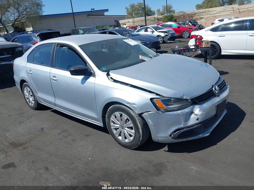 2012 VOLKSWAGEN JETTA 2.0L S | 3VW2K7AJ8CM308681 | UPCARS