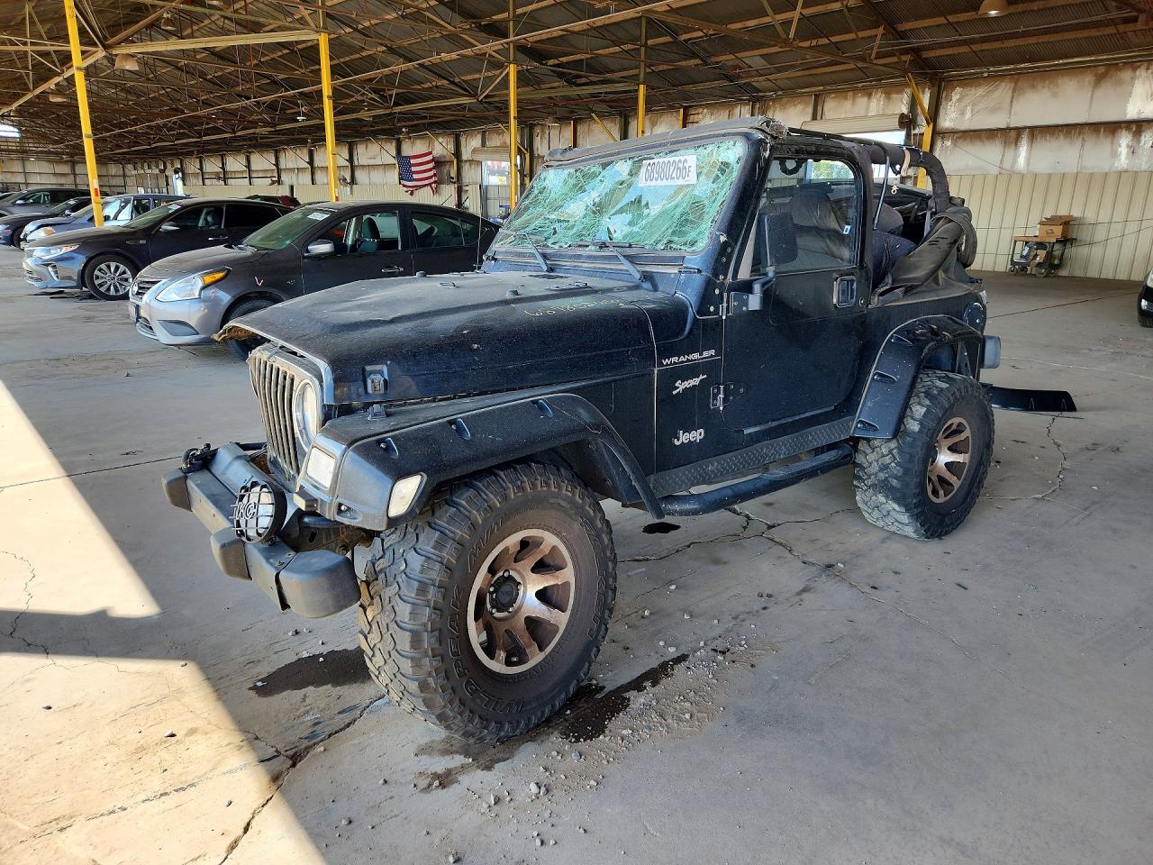 2002 JEEP WRANGLER SPORT | 1J4FA49S82P700114 | UPCARS