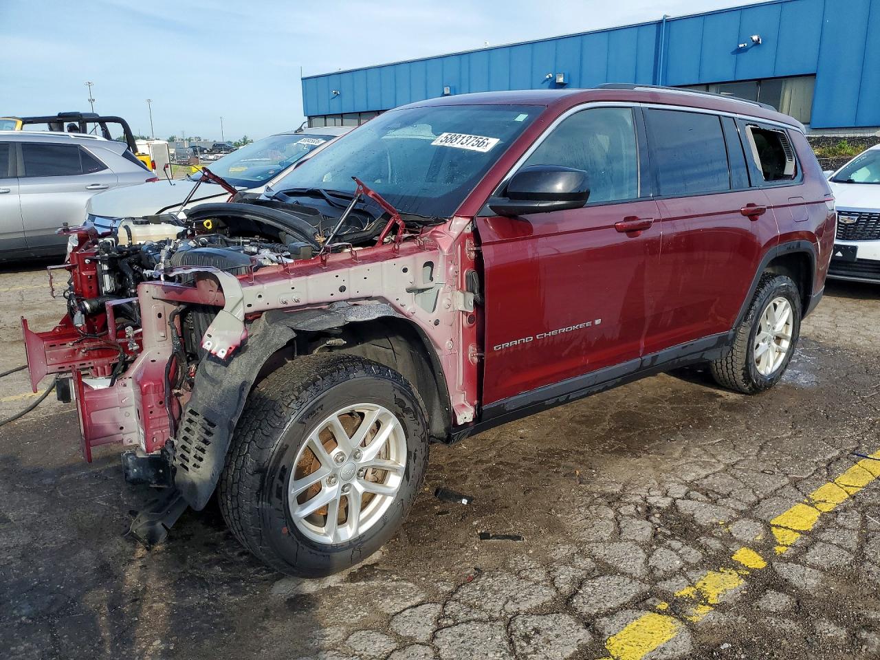 2021 JEEP CHEROKEE L LAREDO | 1C4RJKAG3M8167536 | UPCARS