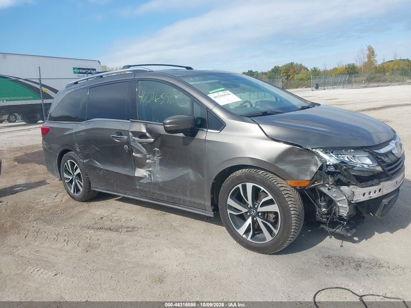 2018 HONDA ODYSSEY ELITE | 5FNRL6H99JB042660 | UPCARS