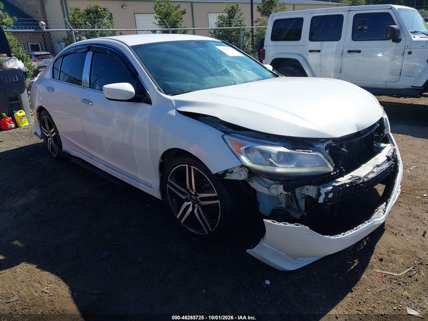 2017 HONDA ACCORD SPORT SE | 1HGCR2F11HA162581 | UPCARS