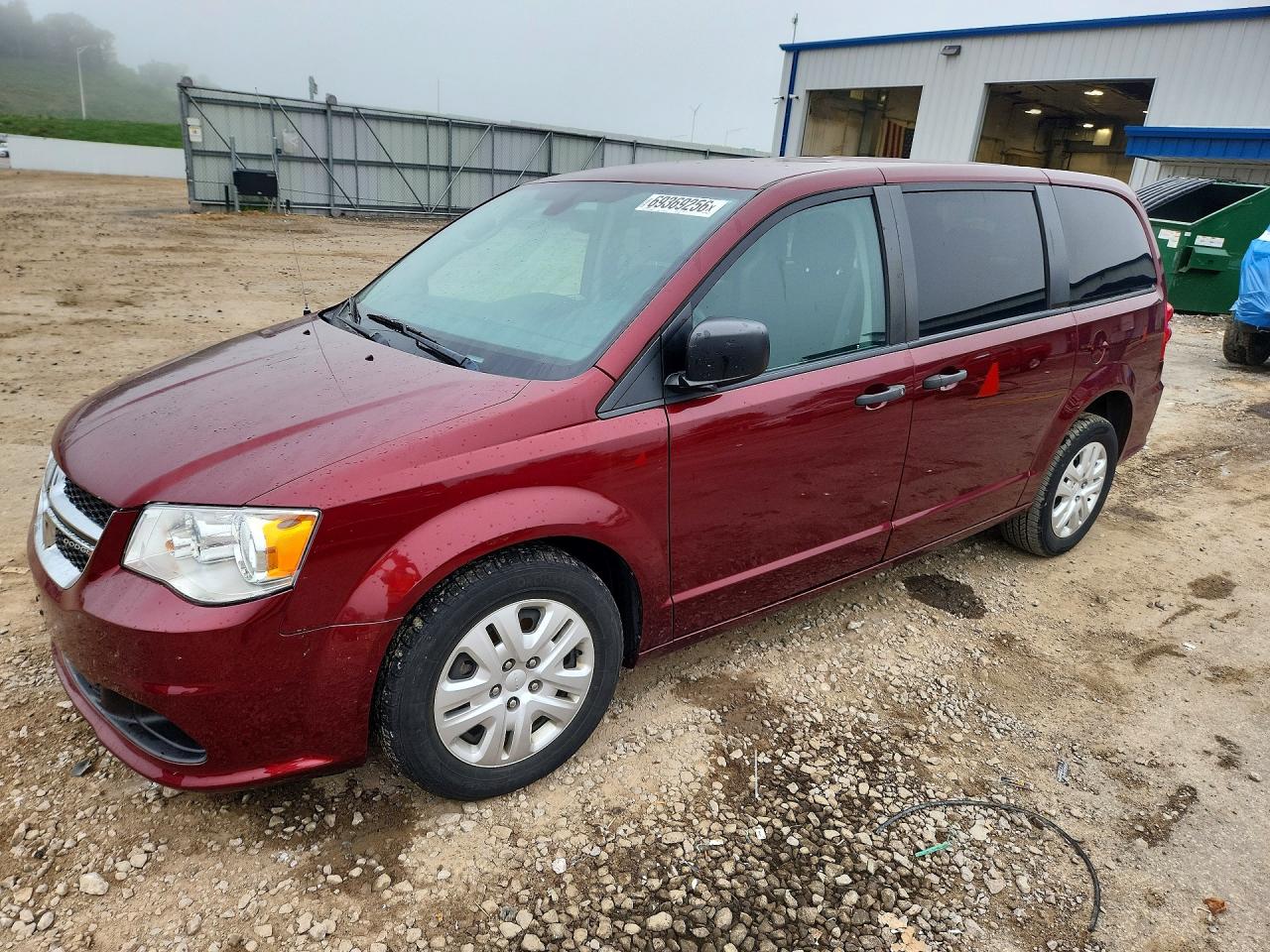 2020 DODGE CARAVAN SE | 2C4RDGBG6LR227184 | UPCARS