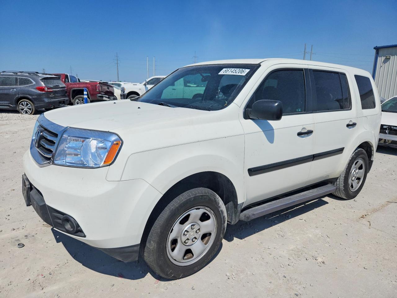 2012 HONDA PILOT LX | 5FNYF3H29CB003574 | UPCARS