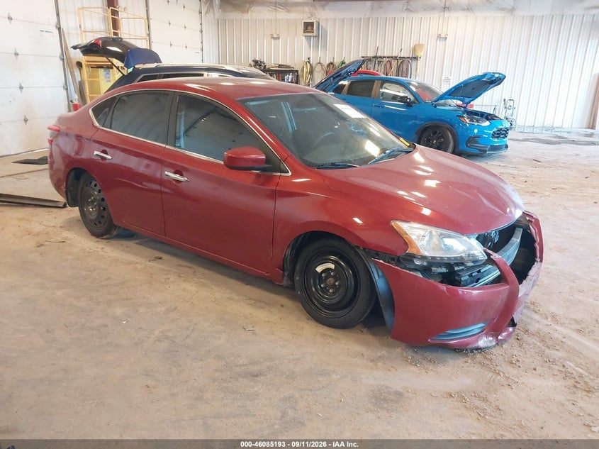 2014 NISSAN SENTRA S | 3N1AB7AP8EL618604 | UPCARS