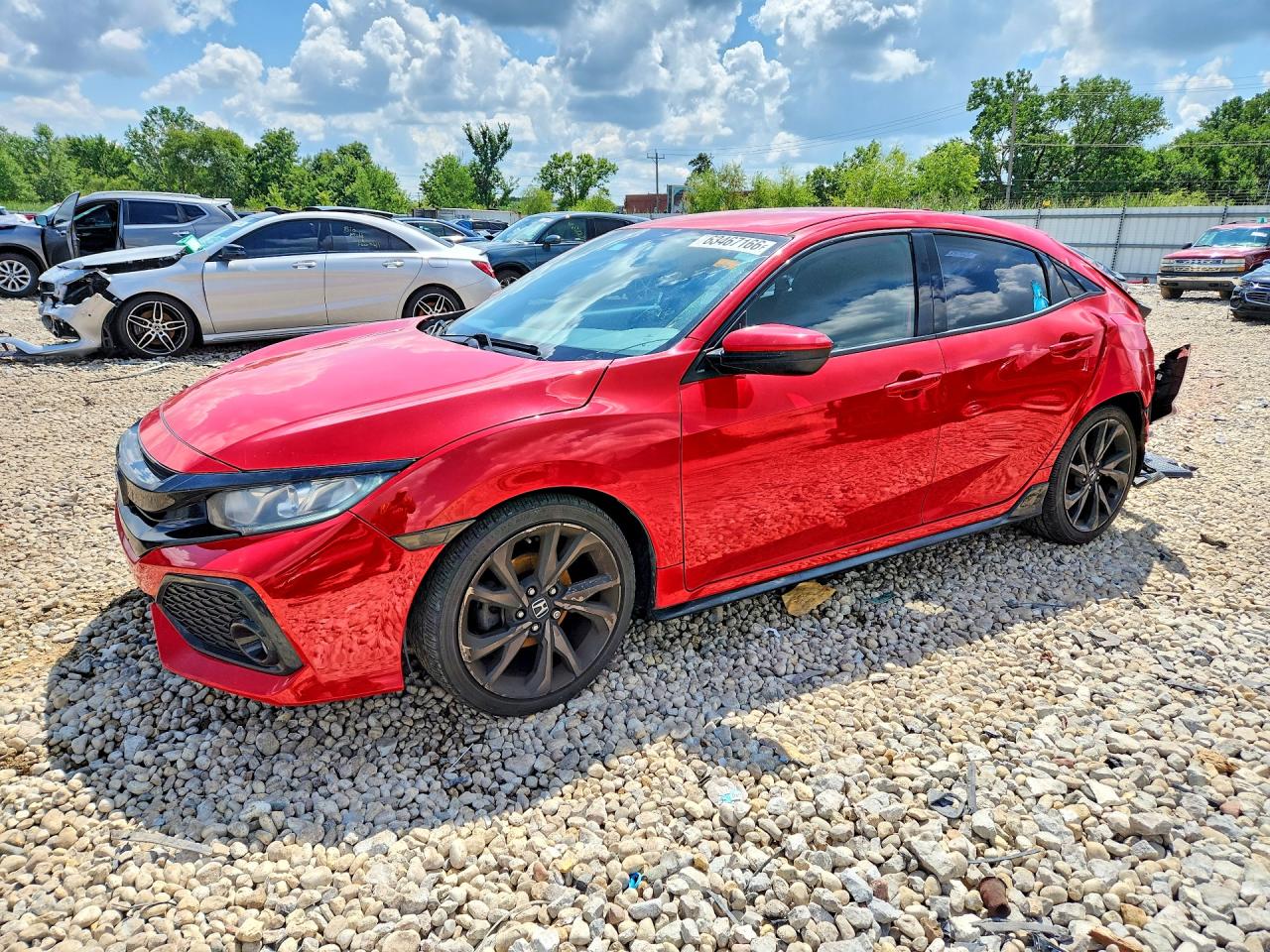2017 HONDA CIVIC SPORT | SHHFK7H45HU209119 | UPCARS