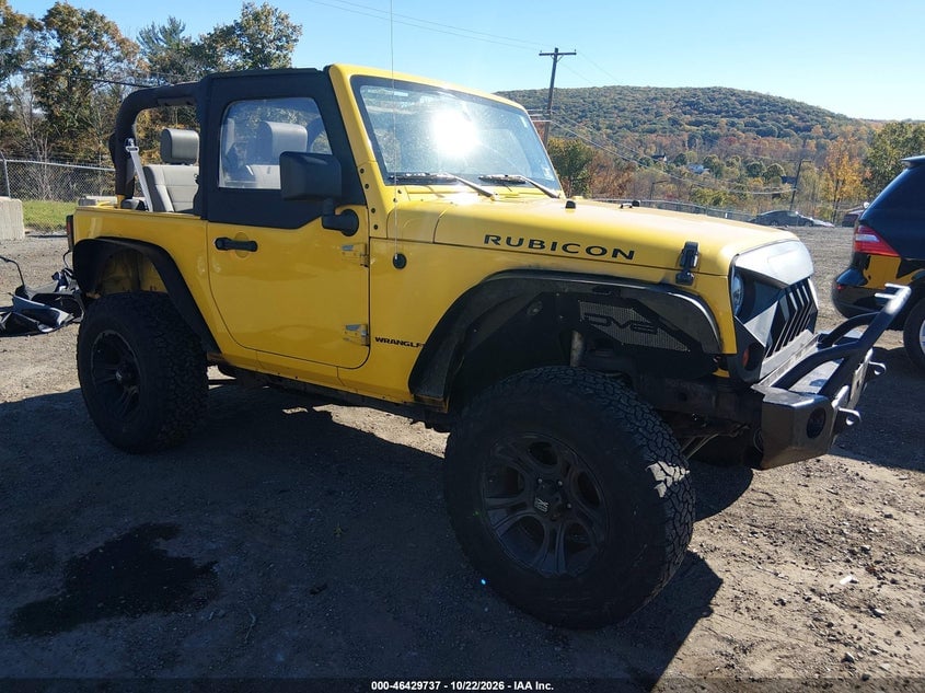 2008 JEEP WRANGLE RUBICON | 1J8GA64138L572328 | UPCARS
