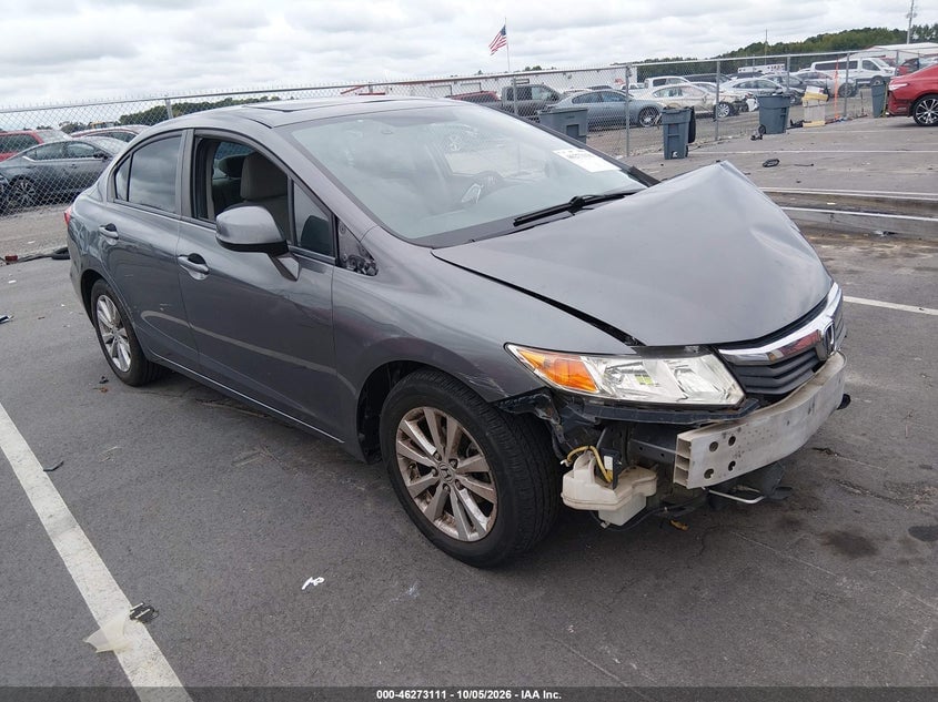 2012 HONDA CIVIC EX | 19XFB2F88CE326492 | UPCARS