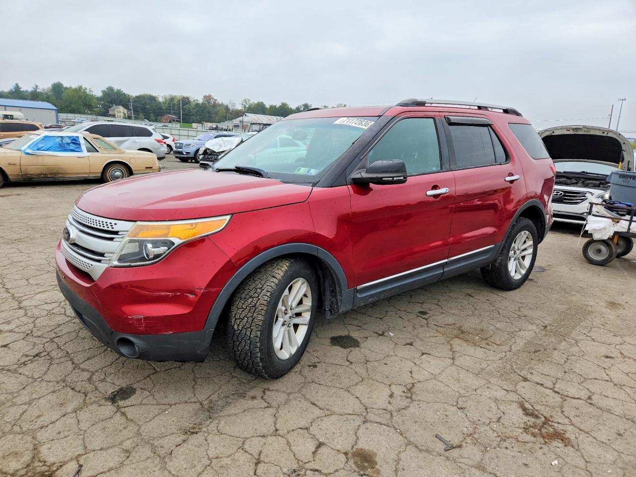 2014 FORD EXPLORER XLT | 1FM5K8D88EGB34375 | UPCARS