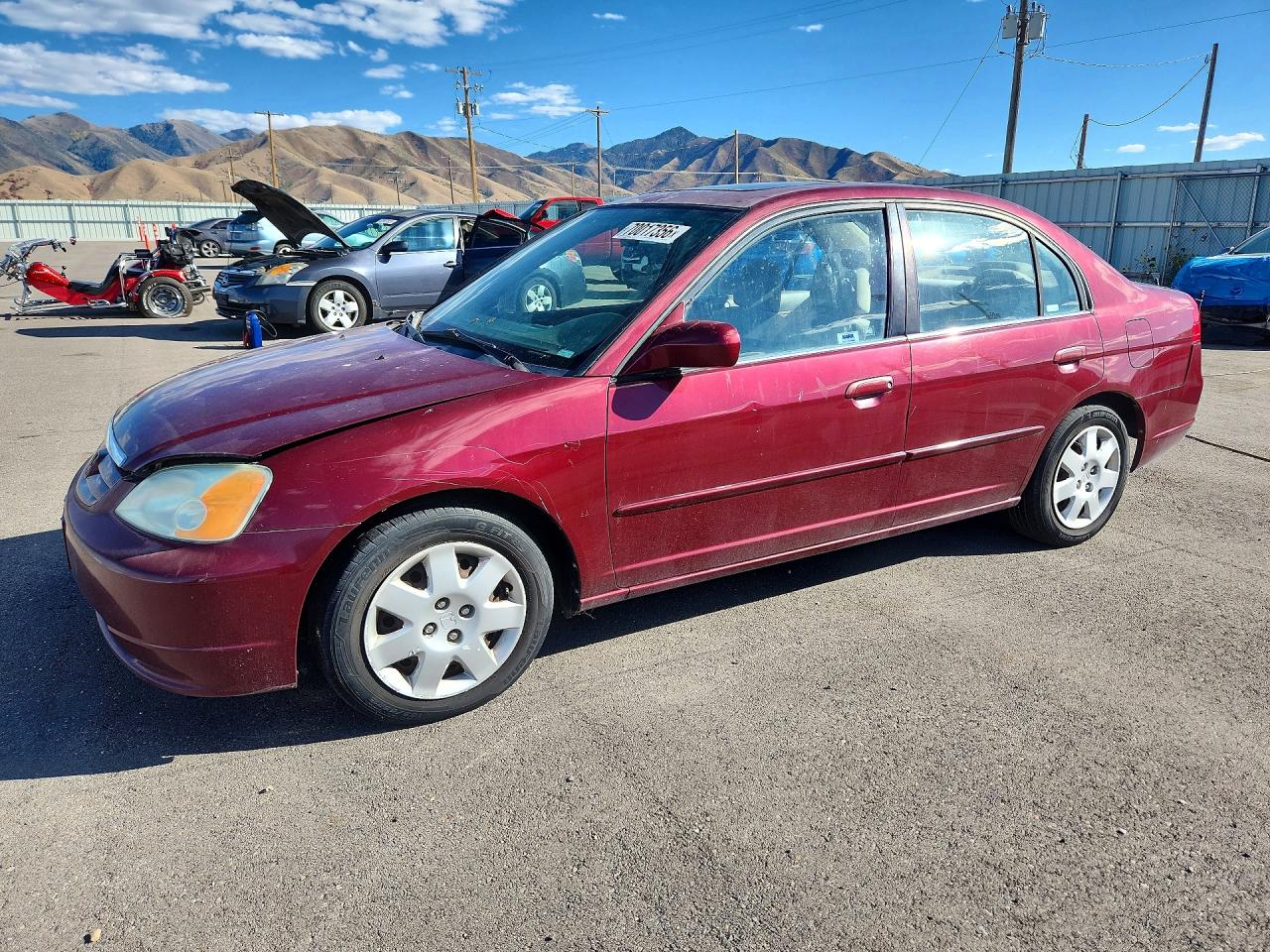 2002 HONDA CIVIC EX | 1HGES257X2L017571 | UPCARS