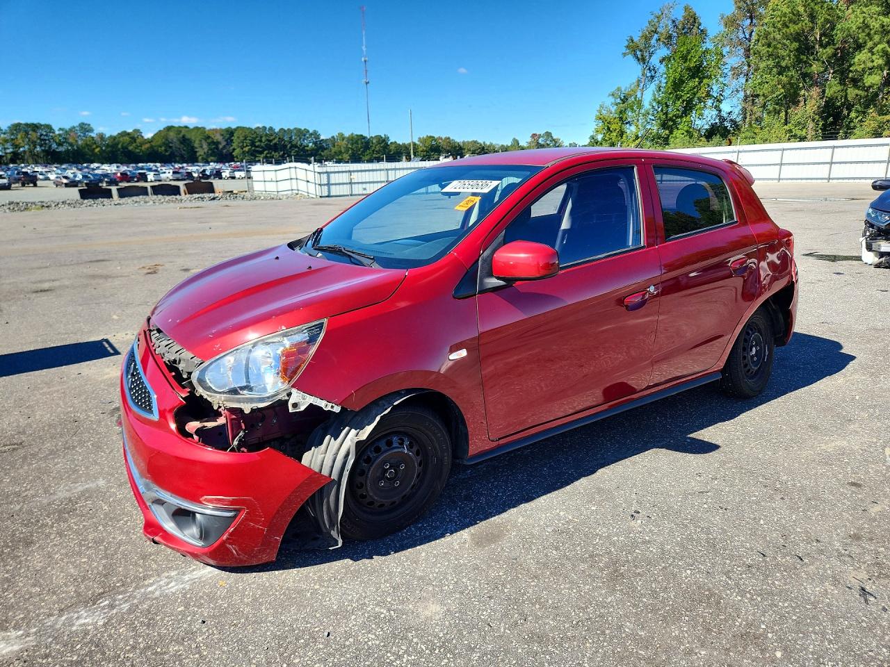 2019 MITSUBISHI MIRAG ES | ML32A3HJ2KH001047 | UPCARS