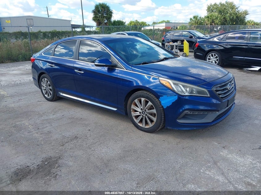2016 HYUNDAI SONATA SPORT | 5NPE34AF0GH403156 | UPCARS