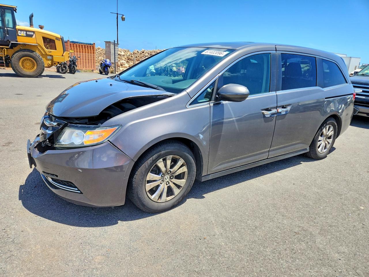 2015 HONDA ODYSSEY EXL | 5FNRL5H66FB091399 | UPCARS