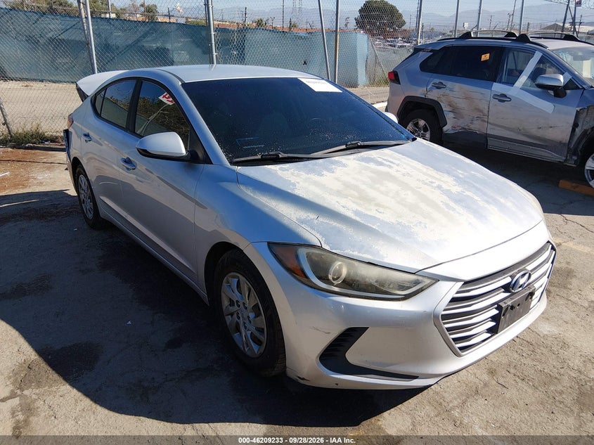 2017 HYUNDAI ELANTRA SE | KMHD74LF2HU092068 | UPCARS