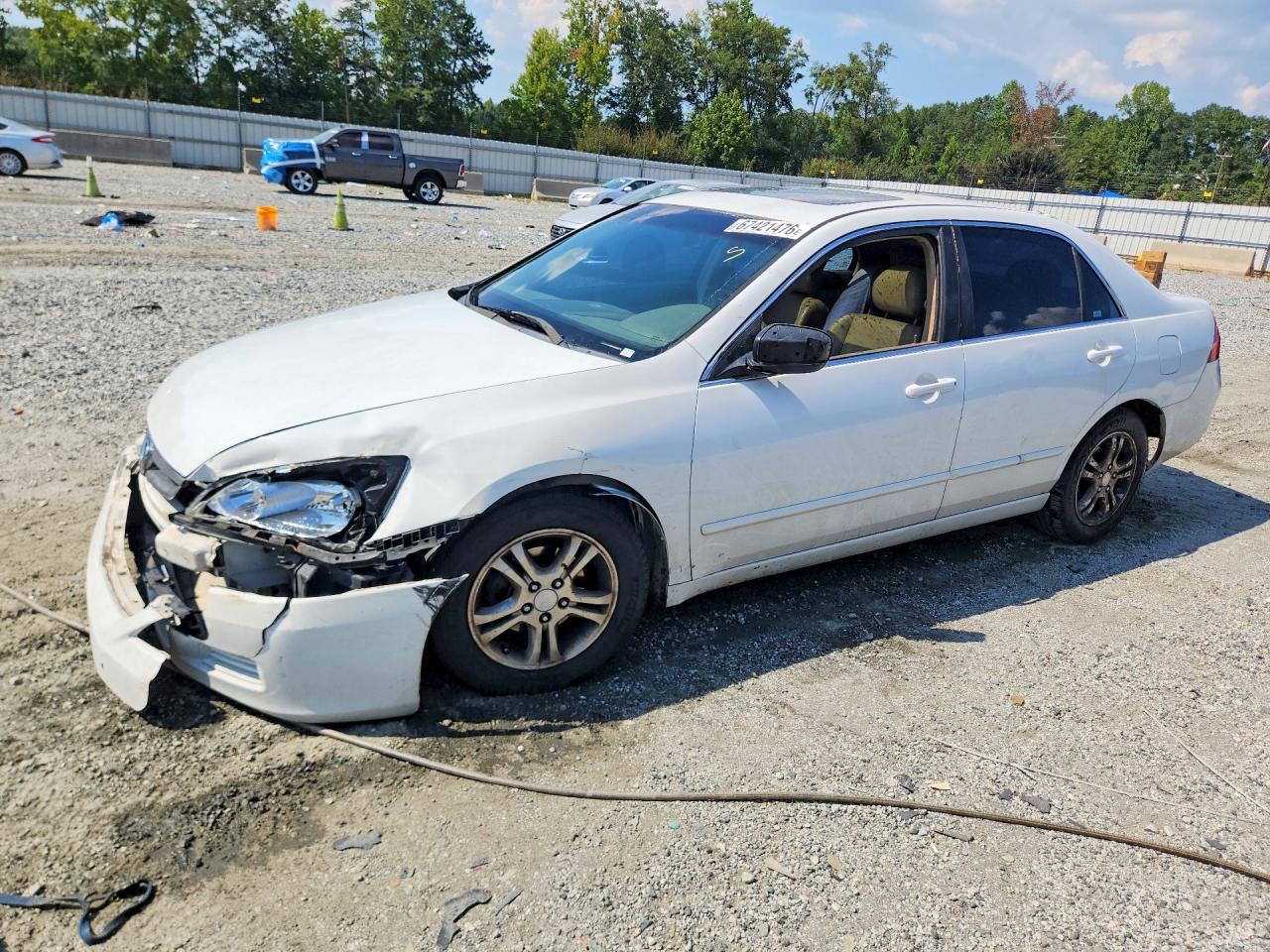 2007 HONDA ACCORD EX | 1HGCM56827A019103 | UPCARS