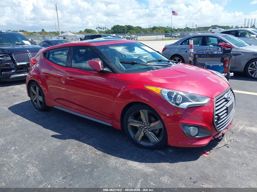 2016 HYUNDAI VELOSTER TURBO | KMHTC6AE2GU292380 | UPCARS