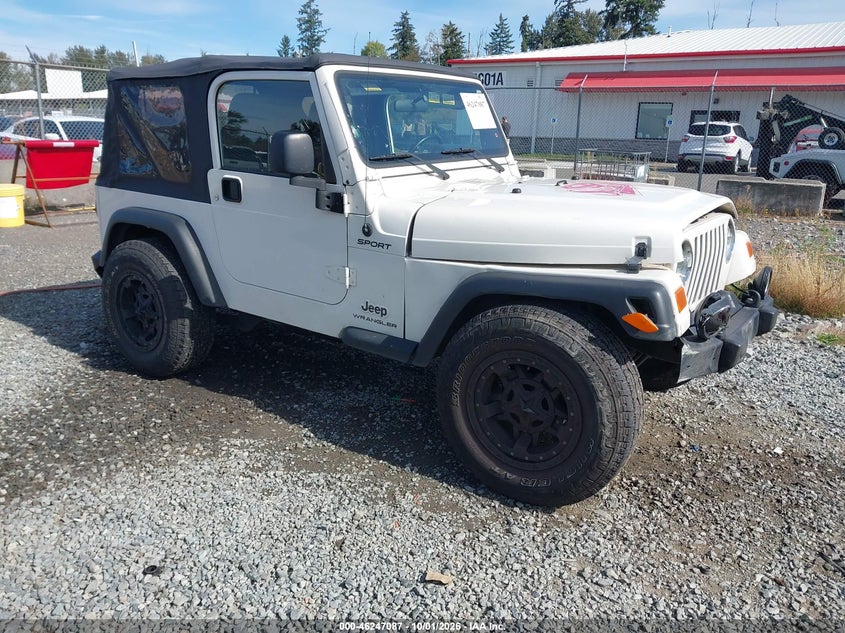 2004 JEEP WRANGLER SPORT | 1J4FA49S24P750008 | UPCARS
