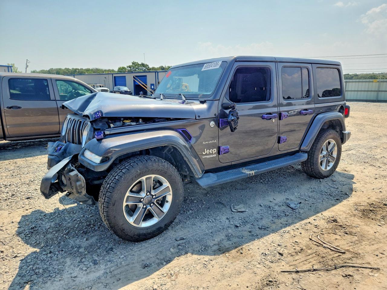 2020 JEEP WRANGLER SAHARA | 1C4HJXEN1LW280669 | UPCARS