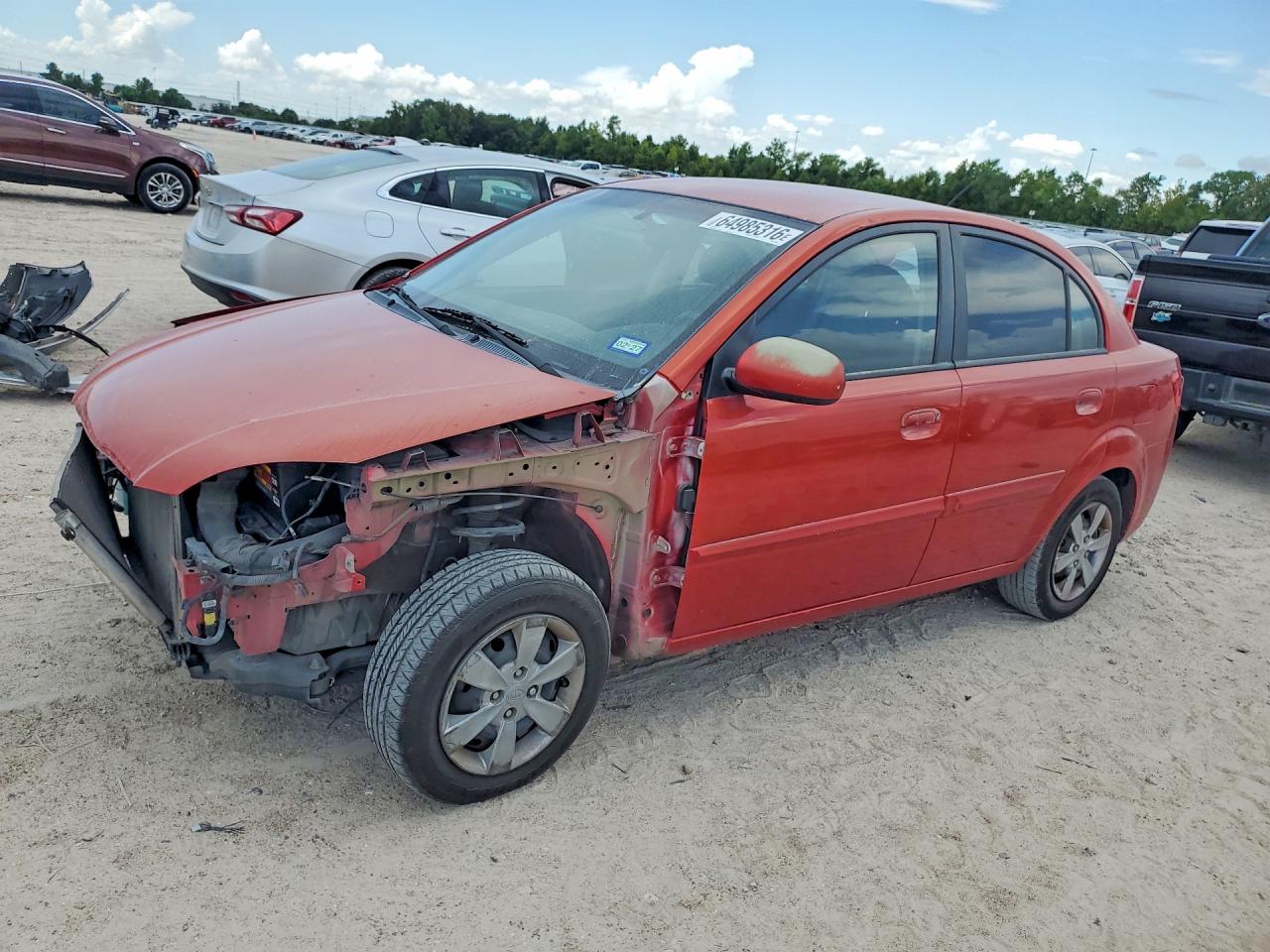 2011 KIA RIO LX | KNADH4A38B6864740 | UPCARS
