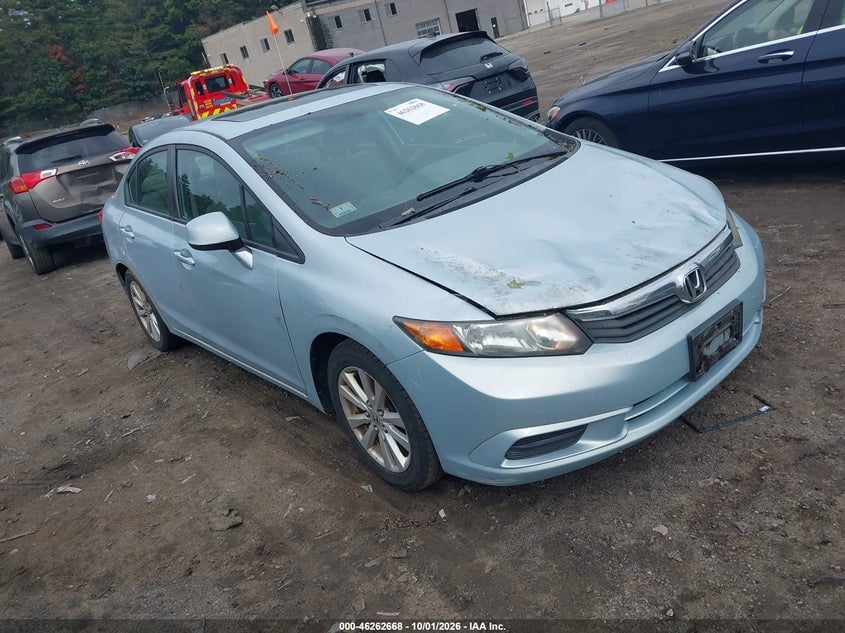 2012 HONDA CIVIC EX | 2HGFB2F80CH514137 | UPCARS