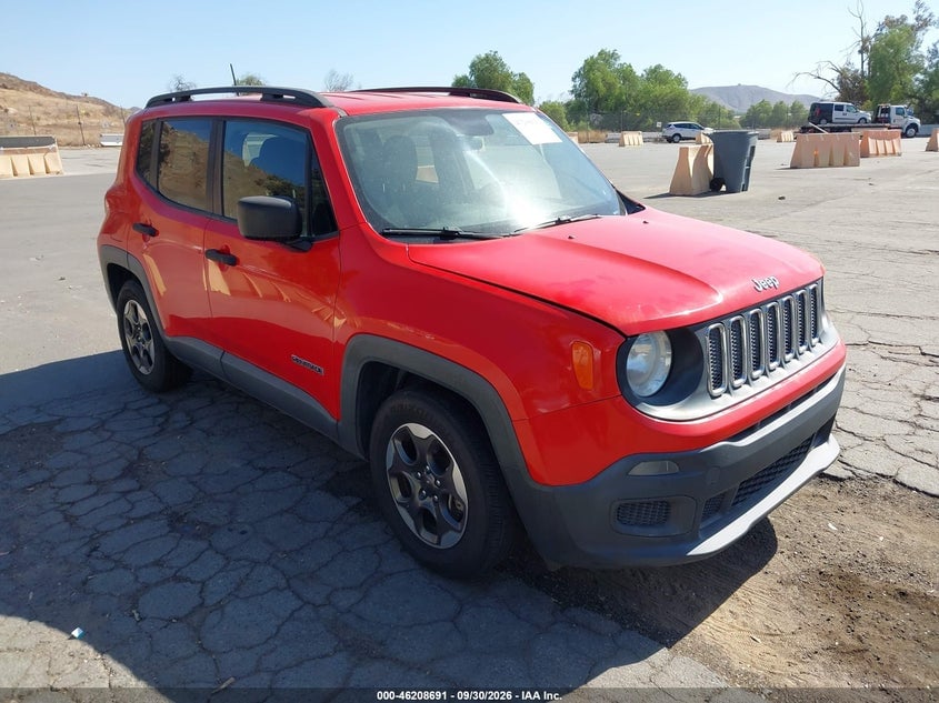 2016 JEEP RENEGADE SPORT | ZACCJAAW2GPE40891 | UPCARS
