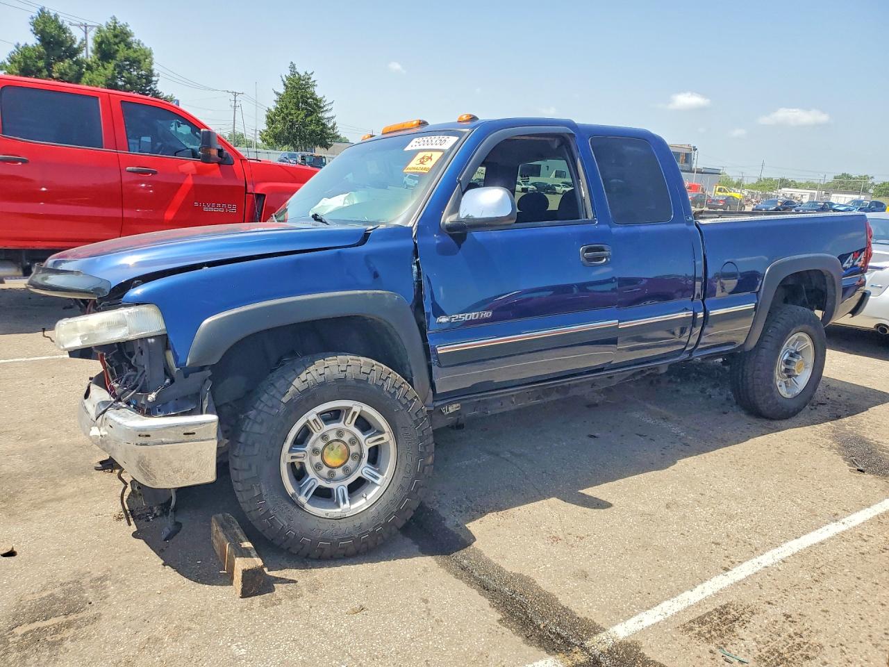 2002 CHEVROLET SILVERADO K2500 HEAVY DUTY | 1GCHK29U92E168577 | UPCARS