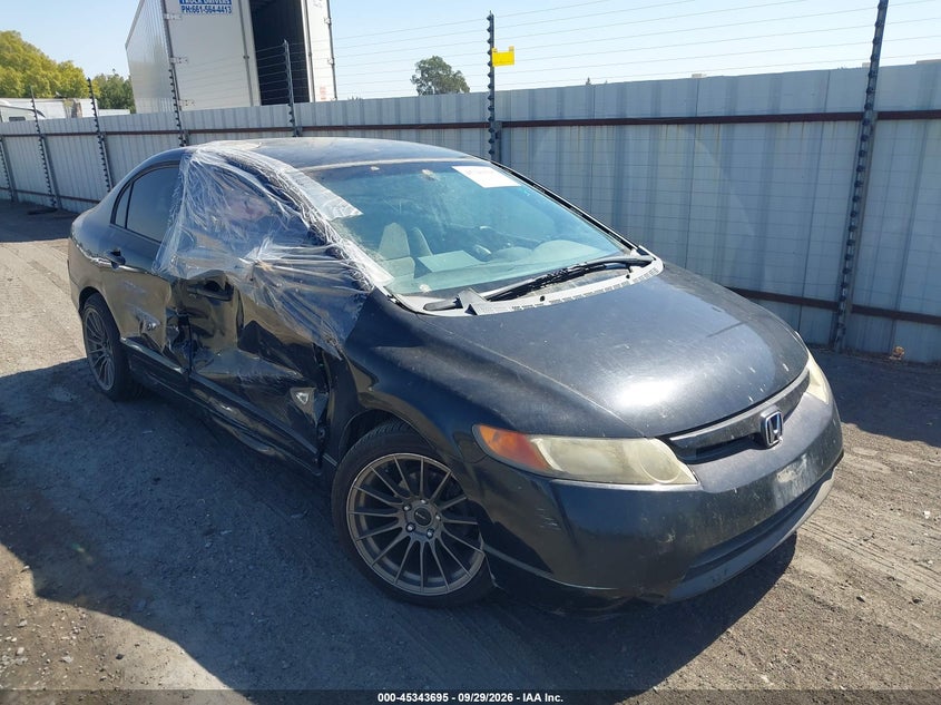 2007 HONDA CIVIC LX | JHMFA16557S000881 | UPCARS