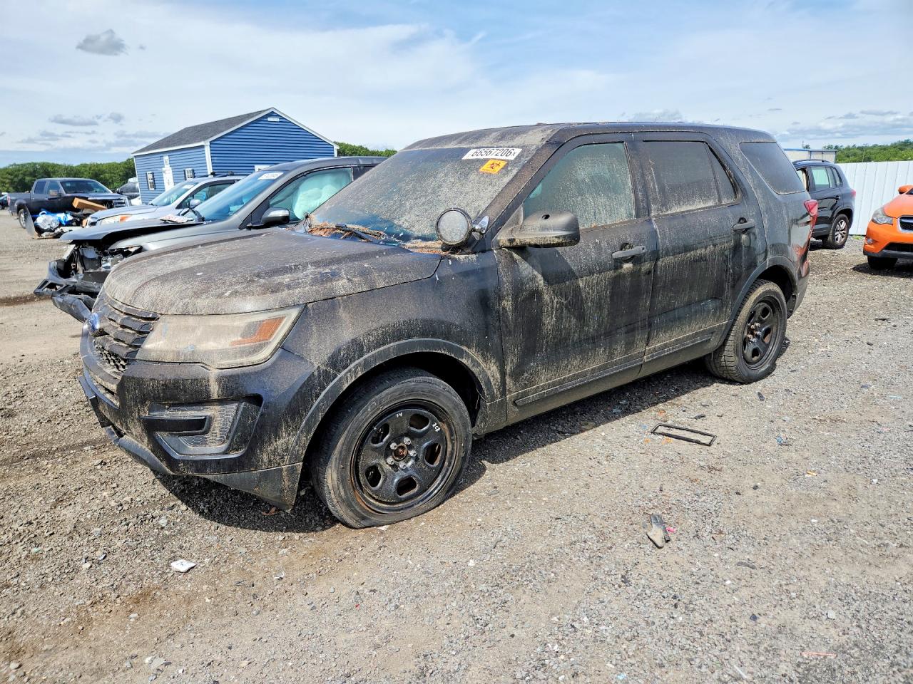 2017 FORD EXPLORER POLICE INTERCEPTOR | 1FM5K8AR1HGA37505 | UPCARS