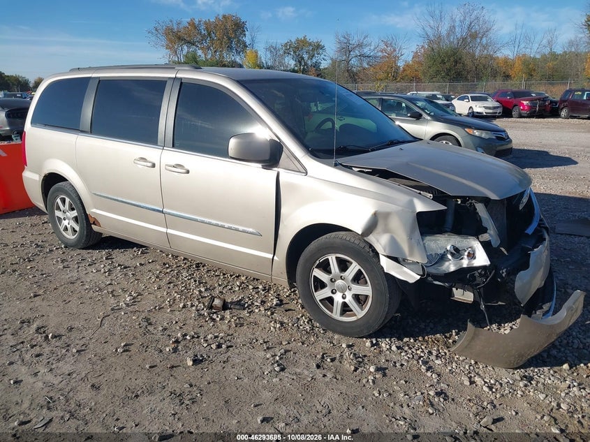 2012 CHRYSLER TOWN & COUNTRY TOURING | 2C4RC1BG9CR369397 | UPCARS