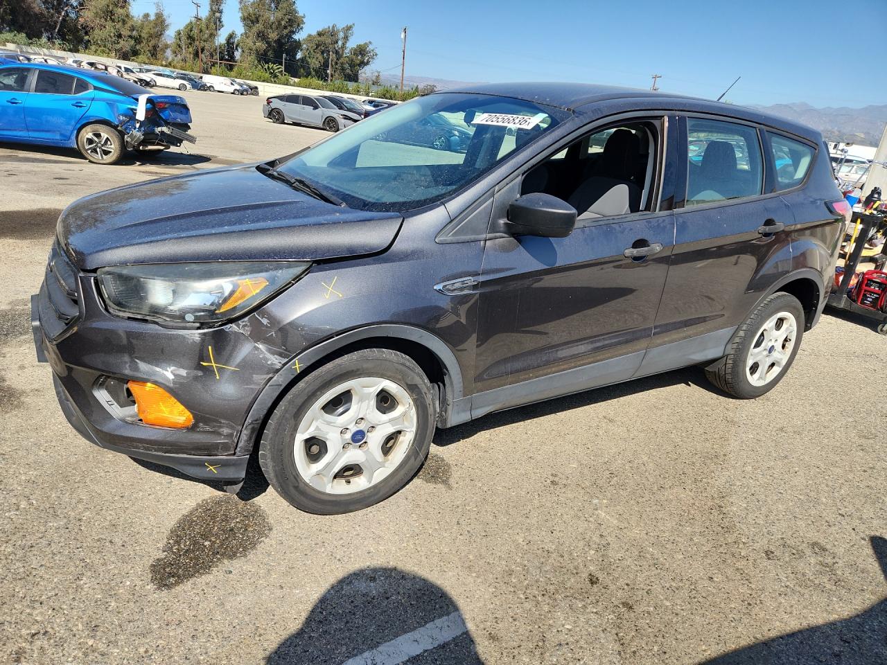 2018 FORD ESCAPE S | 1FMCU0F75JUA97840 | UPCARS