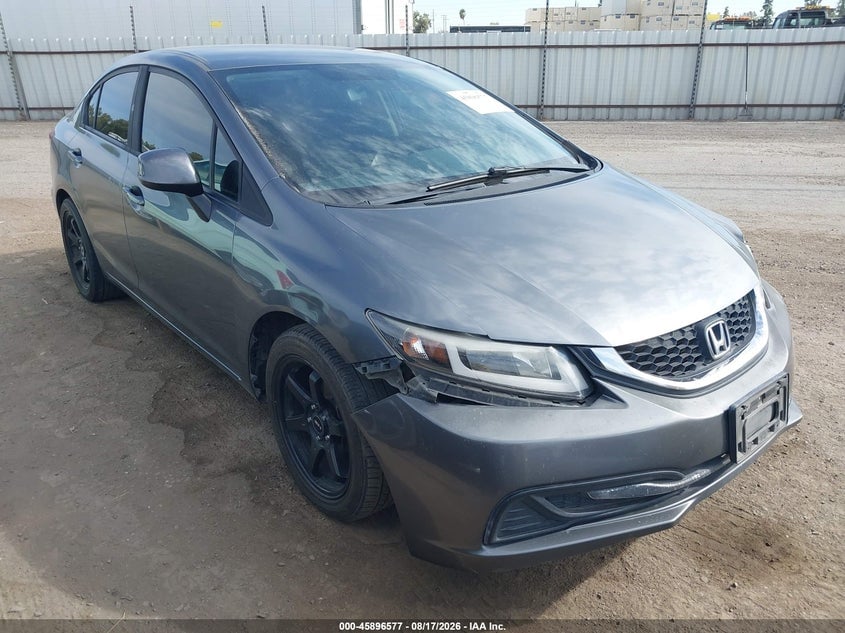 2013 HONDA CIVIC LX | 19XFB2F59DE231141 | UPCARS
