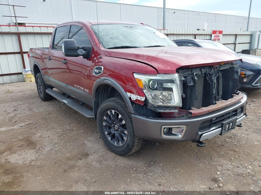 2017 NISSAN TITAN XD PRO-4X GAS | 1N6AA1F46HN507630 | UPCARS