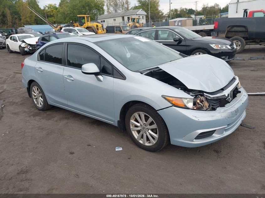 2012 HONDA CIVIC SDN EX-L | 19XFB2F91CE335558 | UPCARS