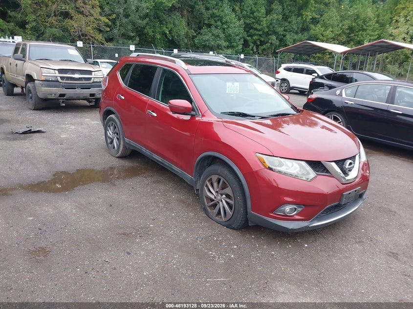 2016 NISSAN ROGUE SL | 5N1AT2MV8GC739960 | UPCARS