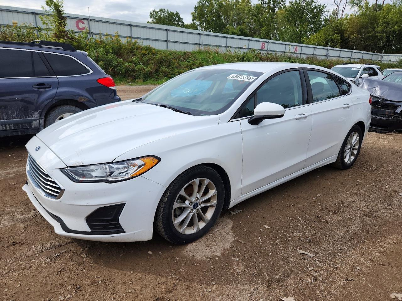 2019 FORD FUSION SE | 3FA6P0HD7KR203795 | UPCARS