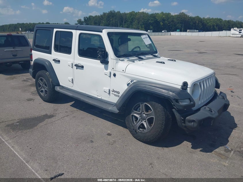 2018 JEEP WRANGLER UNLIMITED SPORT S 4X4 | 1C4HJXDG6JW227322 | UPCARS