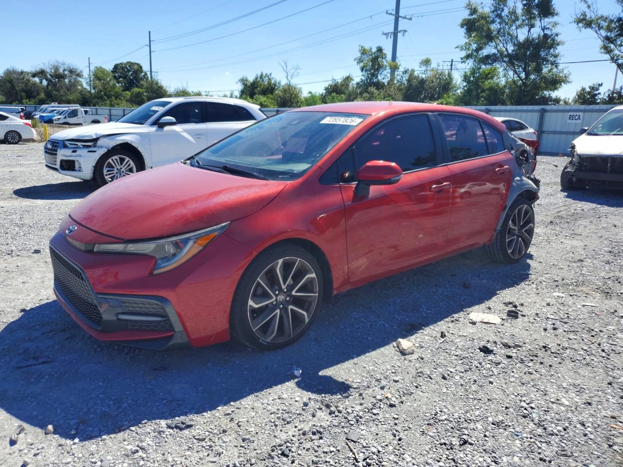 2020 TOYOTA COROLLA SE | JTDS4RCEXLJ000272 | UPCARS