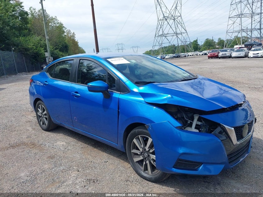 2021 NISSAN VERSA SV XTRONIC CVT | 3N1CN8EV1ML815272 | UPCARS